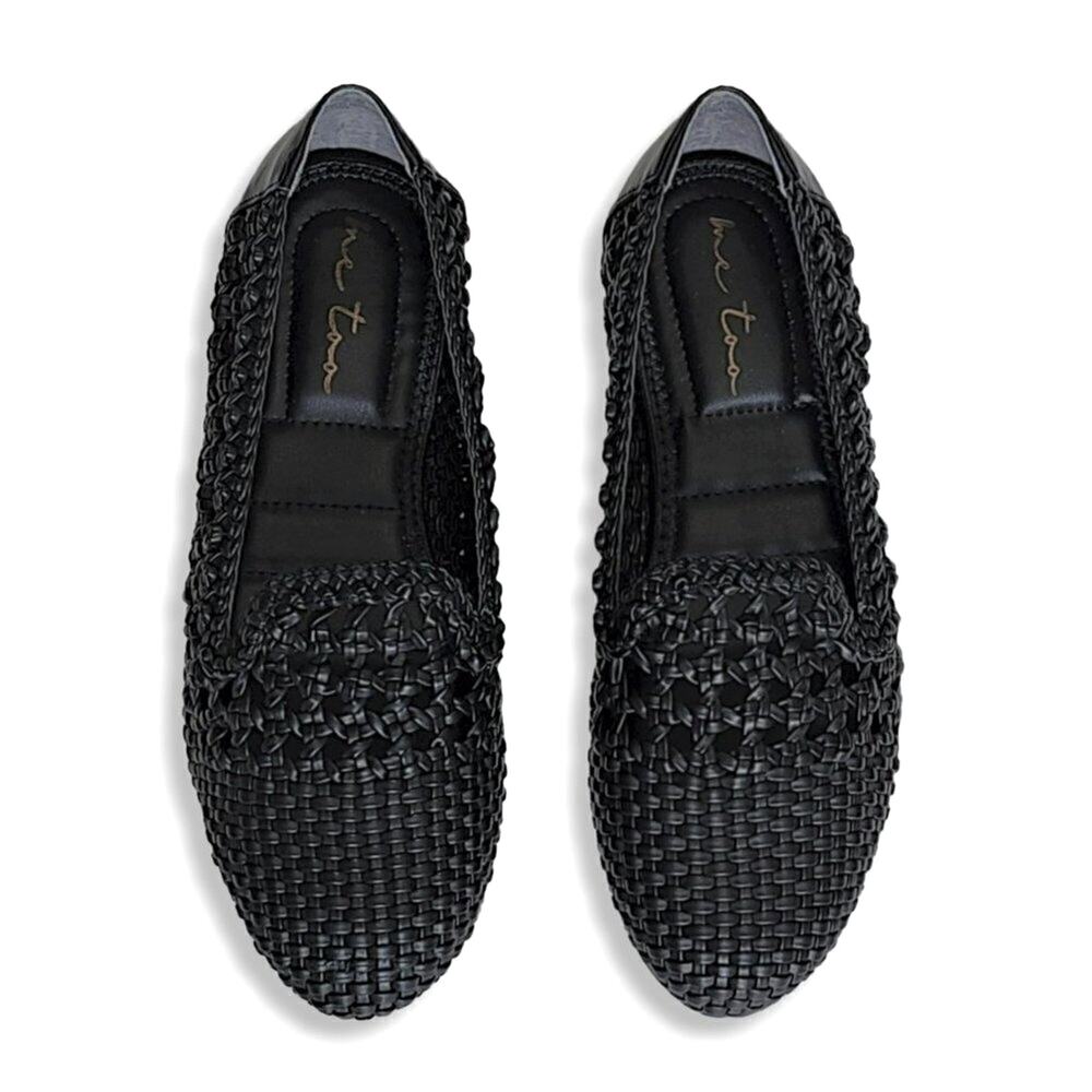 New! ME TOO Women's Woven Casual Slip On Comfort Shoes Flats